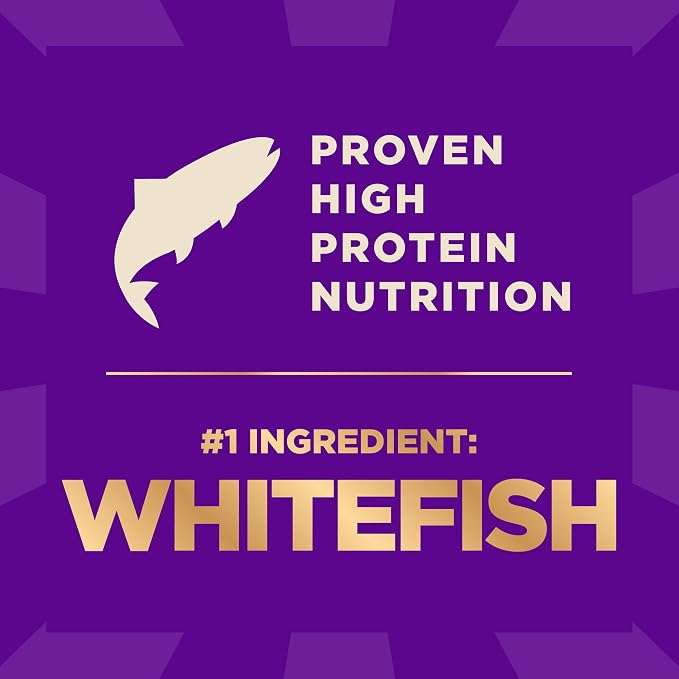 Wellness CORE+ Adult Dry Dog Food with Freeze Dried Pieces, Wholesome Grain Kibble+, Natural, High Protein, Chicken Free, Whitefish, Herring, and Salmon Recipe, 18 lb Bag