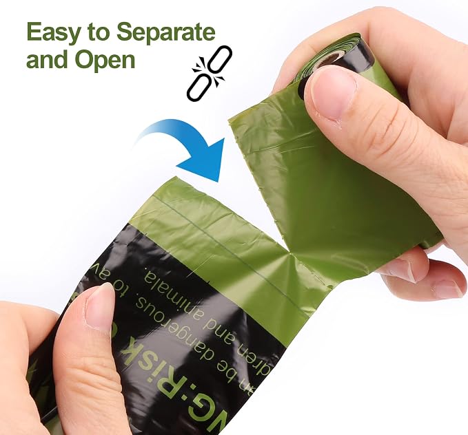 Ownpets Ultra Thick Lavender-Scented Dog Waste Bags, Leak-proof Large Pet Poop Bags for Dogs, 360 Count