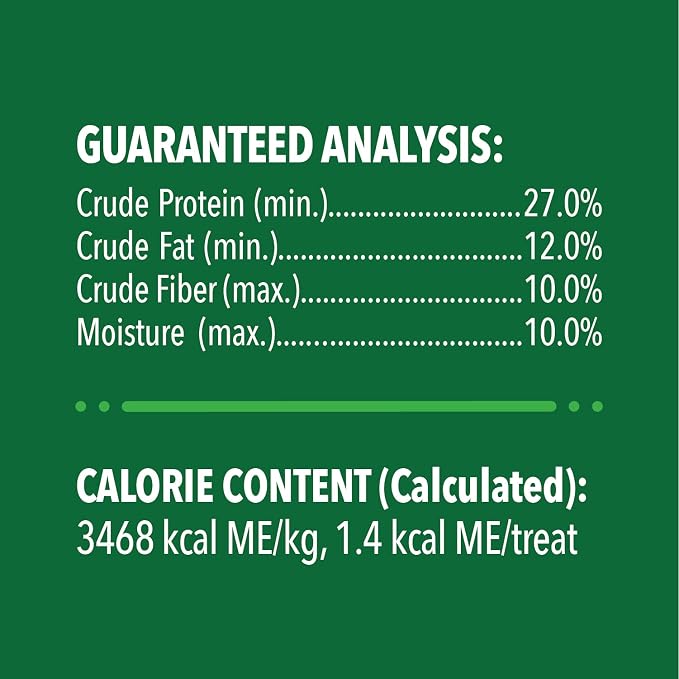 Greenies Cat Treats, Veterinarian-Recommended Adult Natural Dental Cat Treats, Tempting Tuna Flavor, 4.6 oz. Tub (Pack of 2)