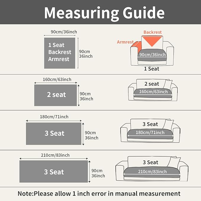 Velvet Couch Covers for Sectional Sofa Washable, Non-Slip L Shaped Sectional Couch Cover, Soft Pet Couch Covers for Sofa, Furniture Slipcovers for 3 Cushion Couch(1PC,35"x83",Dark Grey)