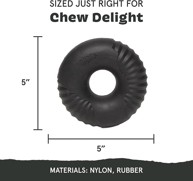 Barkbox Super Chewer Tough Dog Chew Toys for Aggressive Chewers, Dental Stimulating (Radius - Large)
