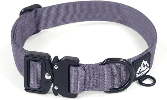 Dog Collar for Large Dogs - Adjustable, Chew Proof Nylon Collar with Metal Quick Release Buckle and D-Ring for Dog Tags (Montana Moonrise, XS(0.5''Width, Fit 8''-11''))