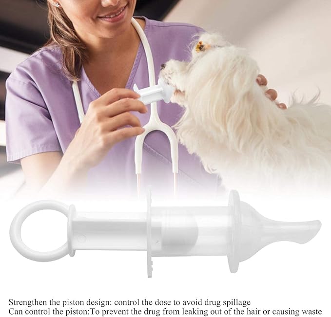 Soft Tip Cat & Dog Syringe Bottles - Oral Pet Feeding Kit for Nursing Puppies & Kittens