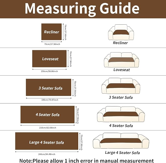 Couch Covers for Dogs Washable, Velvet Dog Couch Cover Protector, Fuzzy Plush Pet Sofa Cover for Single Sofa, Sofa Covers for Pets(1,Dark Brown,27.6"x27.6",Single Seater)