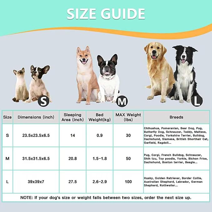 23 Inch Christmas Snowflakes Calming Dog Bed for Small Dogs Cats, Kitty Puppy Round Anti-Anxiety Warm Bed, Soft Cozy Anti-Slip Donut Washable Pet Bed, Fits up to 30 lbs Pets