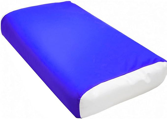 ‌Haplifez Sensory Bed Sheet, Sensory Compression Blanket‌, Weighted Blankets, Breathable Stretchable Bedding Fit, Lightweight Calming Sleep Solution, Blue, 63"x60"
