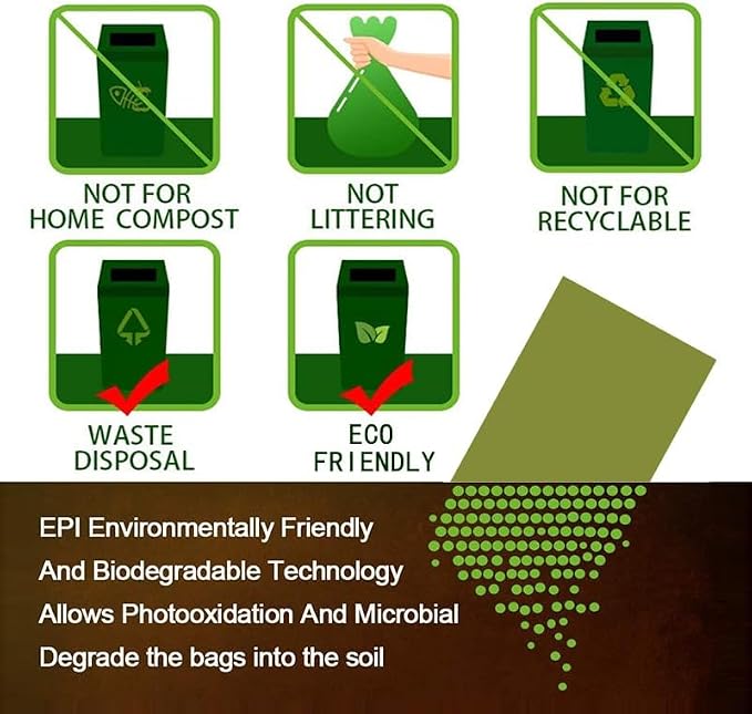 Biodegradable Dog Poop Bags Rolls (150 Bags) for Waste Refuse Cleanup, Doggy Roll Replacements for Outdoor Puppy Walking and Travel, Leak Proof and Tear Resistant, Extra Thick Plastic (Scented)