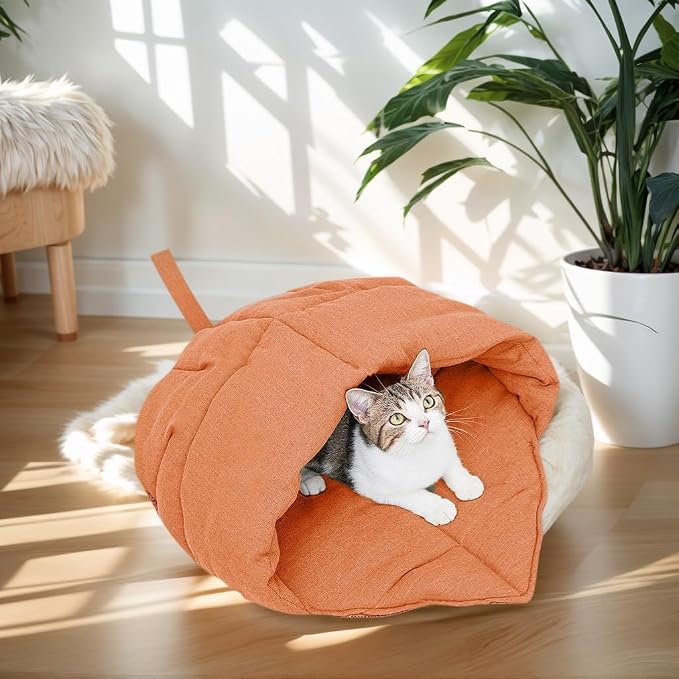 Comfort Cave Bed Dogs Cats Washable Plush Bedroom Living Room Home Decoration Soft Plush Pet Bed