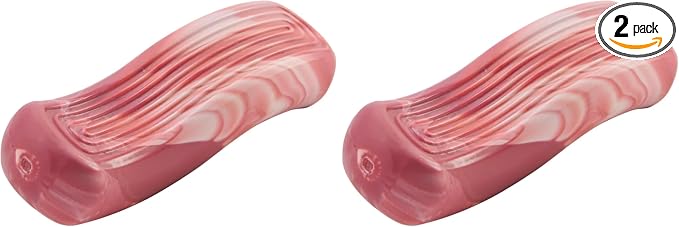 Barkbox Tough Break Bacon Dog Toy | Solid Nylon Bacon-Scented Dog Toy for Aggressive Chewers | Durable Dog Chew Toy for Medium & Large Dogs (Pack of 2)