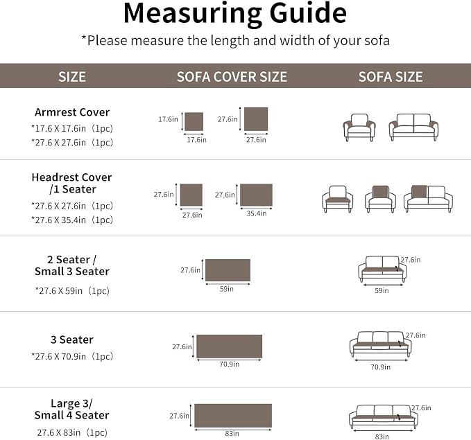 Fuzzy Pet Couch Covers for Dogs Washable, Thick Couch Covers for 3 Cushion Sofa Pet Friendly, Non Slip Plush Dog Couch Cover for for Sectional, Loveseat (Espresso, 27.6" x 83")