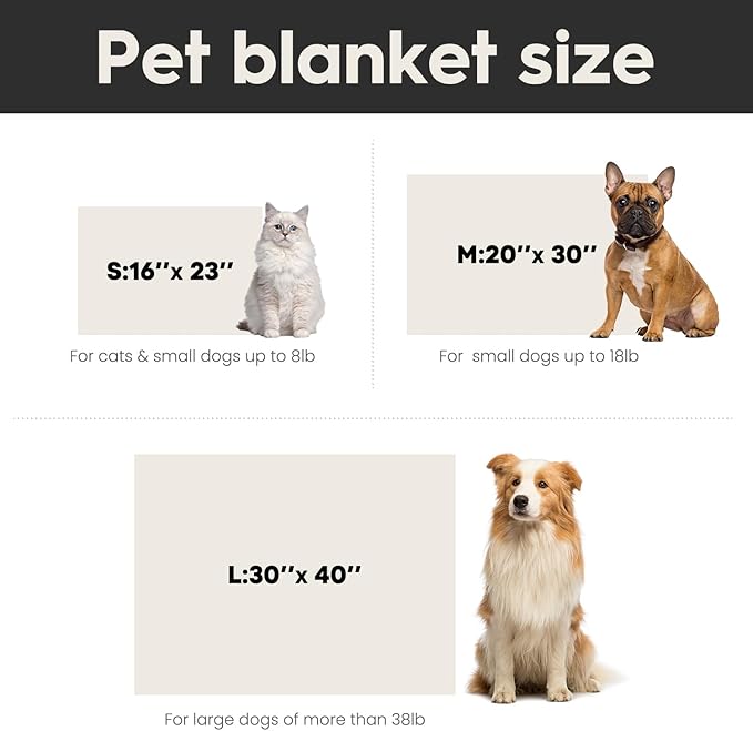 Horaldaily Pets Flannel Blanket, Red Flowers 3D Textured Soft Fuzzy Fluffy Plush Cozy Fleece Premium Blankets for Dog Cat Puppy Kitten Couch Protection, 30x40