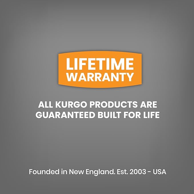 Kurgo Enhanced Strength Tru-Fit Dog Car Harness - Pet Travel Safety Harness - Crash Test Certified Fit - Five Point Adjustment - Secure Buckle - Padded Chest - Black - Large