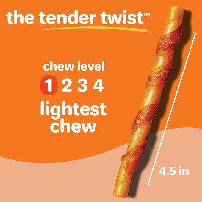 Oinkies Chickentastic Tender Twists, 36 Count