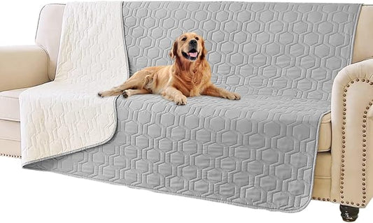 Tcksstex Waterproof and Anti-Slip Dog Bed Cover and Pet Blanket Sofa Pet Bed Mat ，car Incontinence Mattress Protectors Furniture Couch Cover for Most Cats Dogs, Pets
