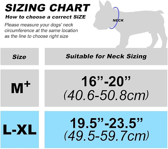 TSPRO Tactical Dog Collar, Adjustable, with Patch & Double Needle Metal Buckle, Heavy Duty for Large to Extra Large Dogs, Durable for Walking, Running, Hiking & Training (Black L-XL)