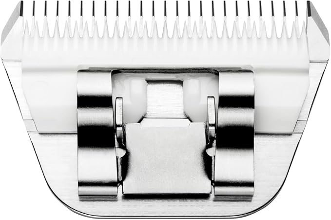 Andis 561465 ceramicEDGE Detachable Wide Blade #7FW – Carbon Steel Pet Clipper Blade, Coarse Tooth, Professional Grooming Performance