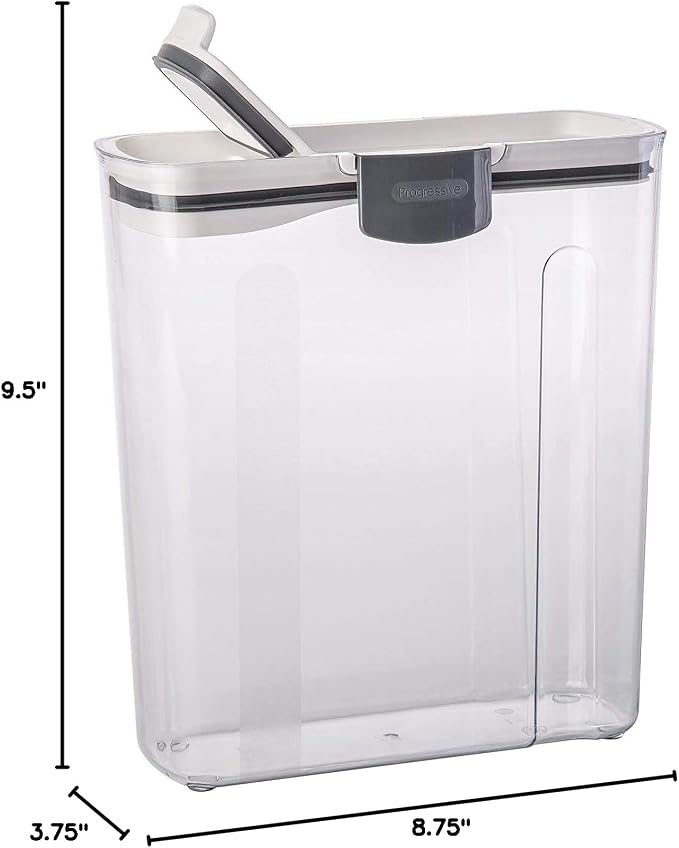 ProKeeper Cereal Keeper, 3-Quart, Airtight Seal, BPA-Free Plastic Storage Container (Pack of 2)