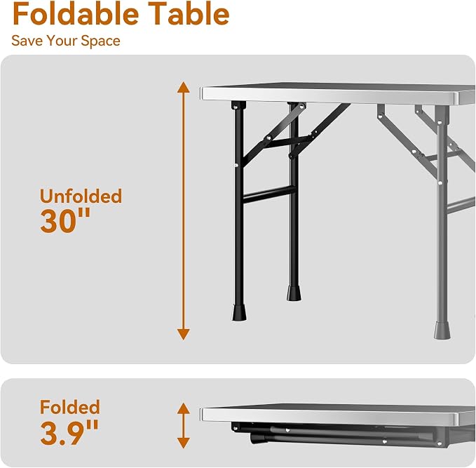 niffgaff Dog Grooming Table with Arm, Hammock & Nooses, 30" H Foldable Heavy Duty Pet Grooming Station, 35.5" L×23.6" W Non-Slip Waterproof Tabletop, 33.5" Height Adjustable Stainless H-Frame Arm | Foldable, Heavy Duty, 35.5"L×23.6"W Non-Slip Waterproo...