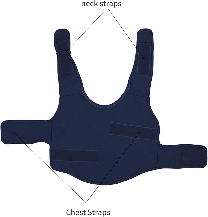 Comfort Dog Anxiety Relief Coat, Dog Anxiety Calming Vest Wrap for Thunderstorm,Travel,4th of July Fireworks,Vet Visits,Separation Anxiety Relief for Dogs (XL,Navy)