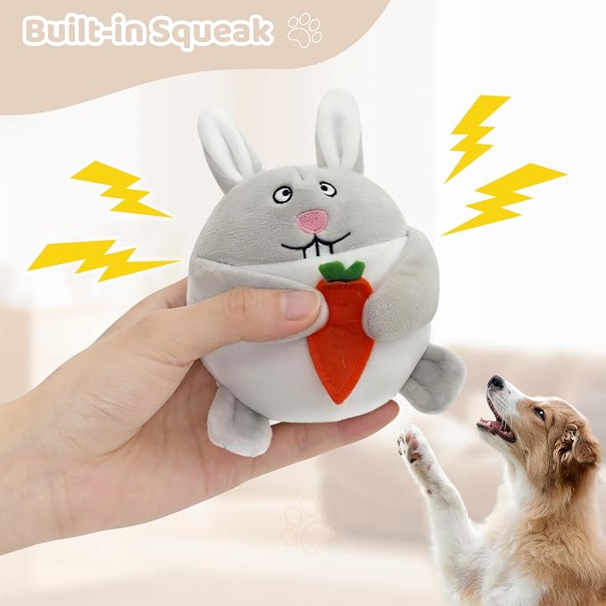 IFOYO Hide and Seek Dog Puzzle Toys, Plush Interactive Puppy Toys for Small, Medium Dogs, Easter Puppy Essentials
