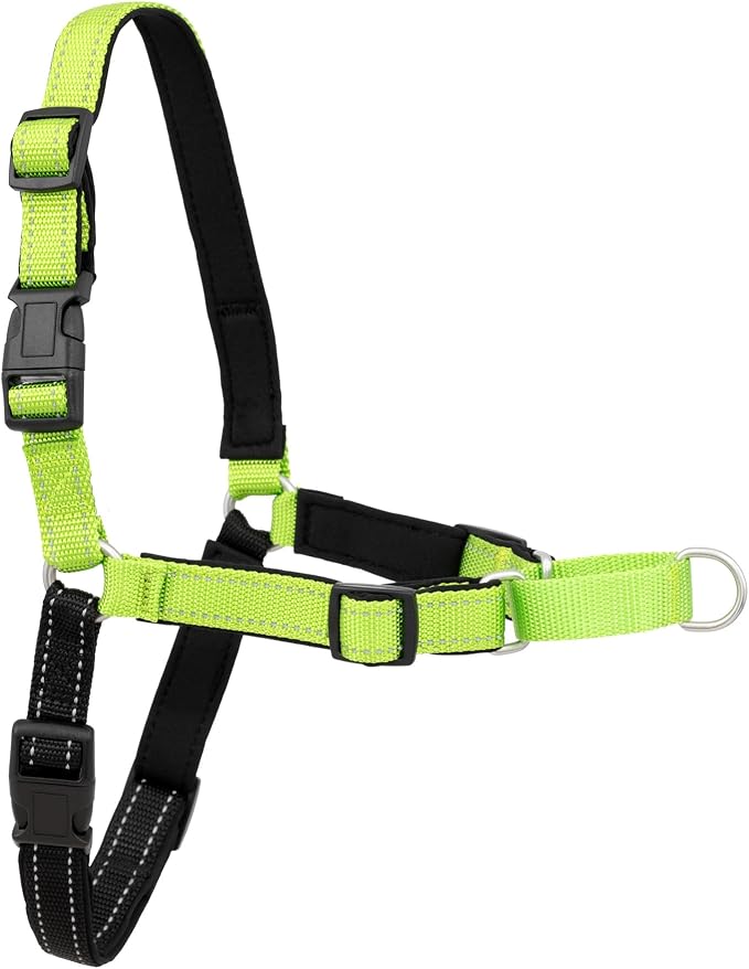 PetSafe Easy Walk Deluxe Dog Harness, No Pull Dog Harness Perfect for Leash & Harness Training Stops Pets from Pulling and Choking on Walks Small, Apple