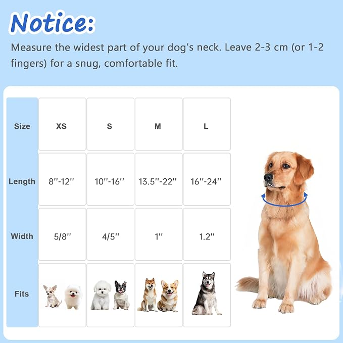 Dog Collars for Medium Dogs, Dog Collar with Daisy Patterns, Summer Dog Collar with Quick Release Buckle Durable Adjustable Collars Girl Dog Collars for Medium Large Dogs-M