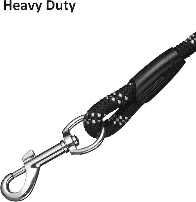 Long Dog Leash for Dog Training 10FT 16FT/30FT/50FT/100FT, Reflective Rope Dog Leash, Heavy Duty Dog Lead for Large Medium Small Dogs Walking Playing, Camping, or Yard