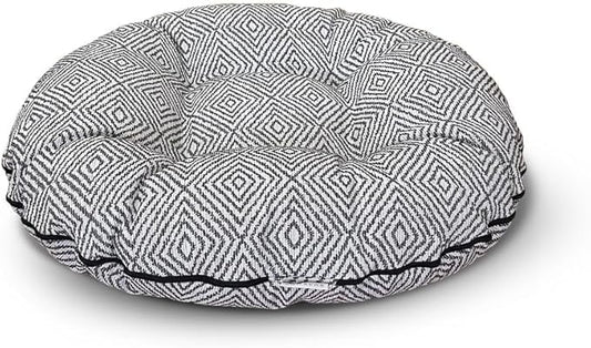 Bessie and Barnie - Luxury Extra Plush Faux Fur Bagel Pet/Dog Bed (Diamond, X-S)
