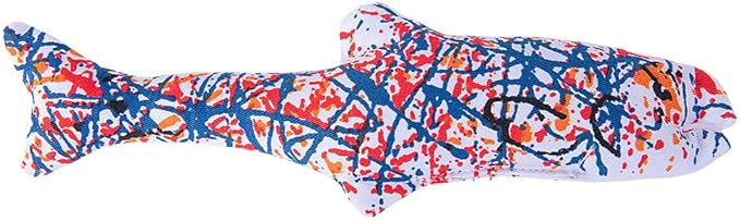 Yeowww! Catnip Pollock Fish Catnip Cat Toy - 10 in Kicker Toy for cats, 100% Stuffed with Premium Organically Grown Catnip, Made in USA