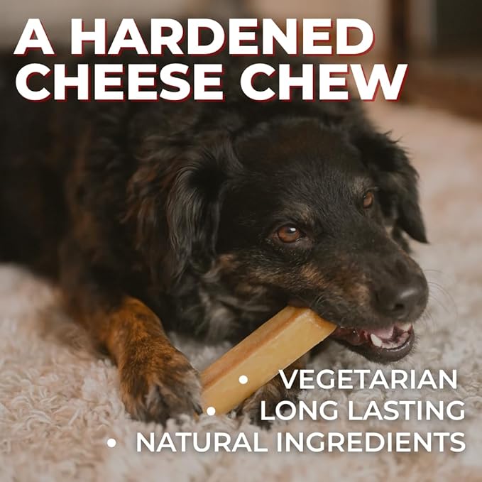 Bully Bunches Premium Fruit-Flavored Himalayan Yak Chew for Dogs - 100g, All-Natural, Long-Lasting, Authentic Yak Milk, Healthy Dental Chew, High-Protein (Medium Blueberry - 3PK, Blueberry)