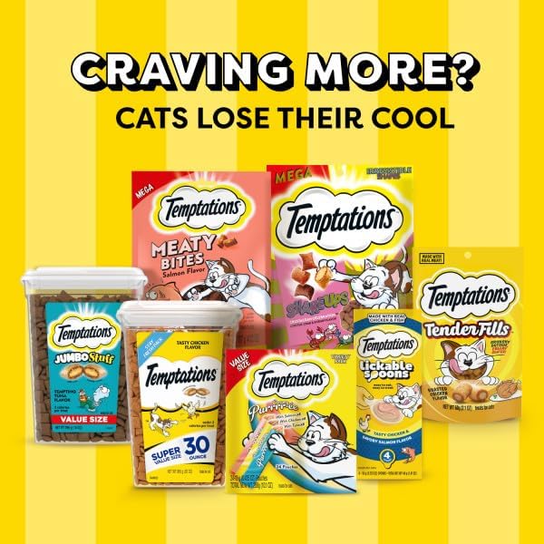 Temptations Cat Treat ShakeUps, Crunchy and Soft Cat Treats, Crustacean Celebration, 5.29 oz. Pouch