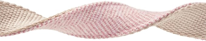 Soft Dog Collar and Leash Set Adjustable Woven Tweed Dog Collars with Metal Buckle and Lead for Small Medium Large Dogs,Pink