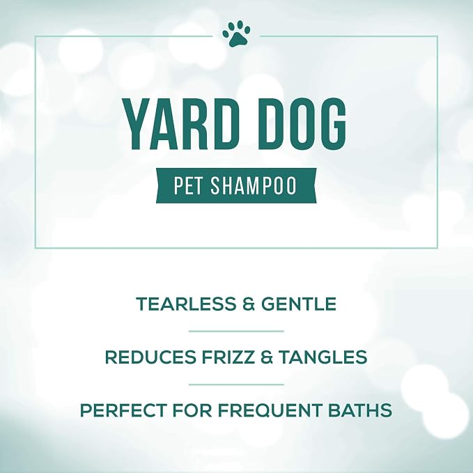 Nature's Specialties Yard Dog Ultra Concentrated Conditioning Shampoo for Pets, Makes up to 2 Gallons, Natural Choice for Professional Groomers, Tearless and Gentles, Made in USA, 16 oz