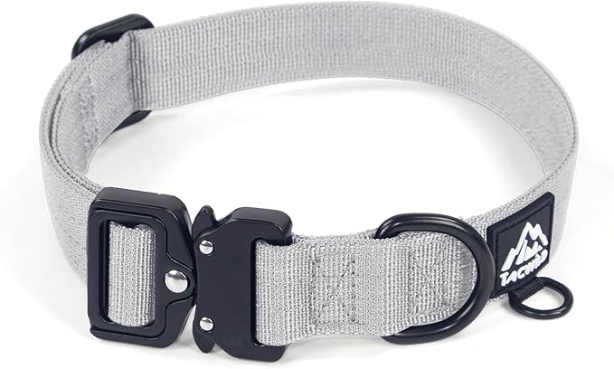 Dog Collar for Small Dogs Christmas Boy Girl - Adjustable, Chew Proof Nylon Collar with Metal Quick Release Buckle and D-Ring for Dog Tags (Alaska Daybreak, S(0.5''Width, Fit 11''-15''))