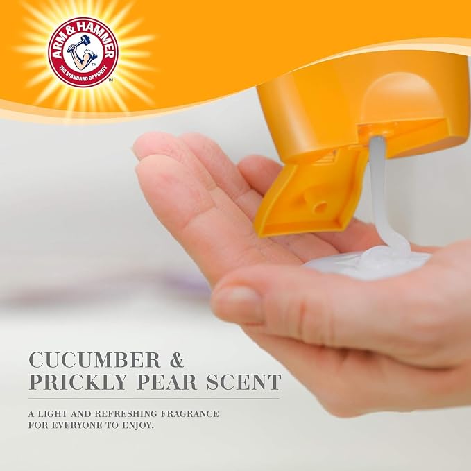 Arm & Hammer Ultra Fresh 2 in 1 Detangling Dog Shampoo and Conditioner with Baking Soda Deodorizer, Moisturizing Pet Wash for Tangles and Odor Control, Cucumber Prickly Pear Scent, 16 Fl Oz - 2 Pack