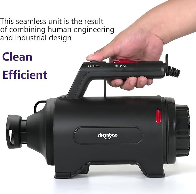 Dog Dryer High Velocity Professional Dog/Pet Grooming Force Hair Dryer/Blower