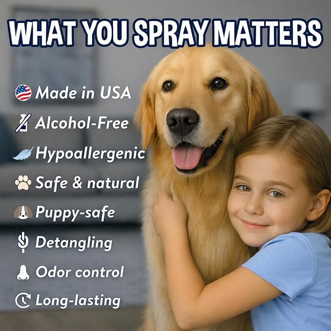 Bodhi Dog Waterless Shampoo - Natural Dry Shampoo for Dogs & Cats - Neutralizes Pet Odor - No Rinse Required - Made of Natural Extracts - Safe for Sensitive Skin - Oatmeal & Apple (17 Fl Oz)