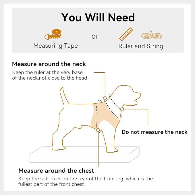 Joytale Small Dog Harness, Breathable Mesh Step-in Vest, Reflective Soft Padded Harnesses for Small and Medium Dogs, Brown, L