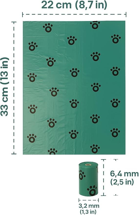 Dog Poop Bags 270 Count – Lavender Scented, Thick & Leak Proof Dog Waste Bags, Easy Tear, Fits Standard Dispensers, 65% Recycled Strong Dog Poop Bags – JIJIGO