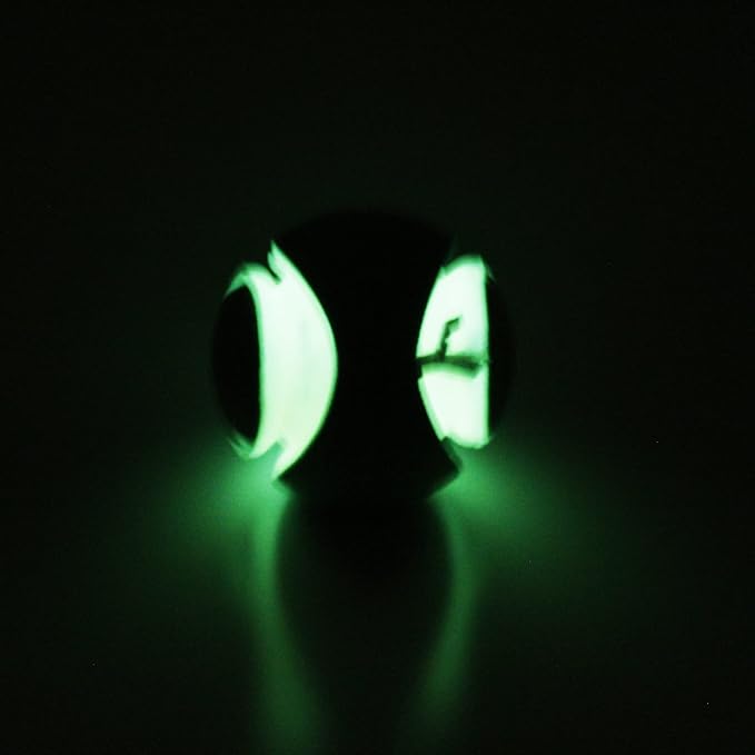 Chuckit! Kick Fetch Max Glow Ball, Large (8 Inch) Glow in the Dark Dog Toy (Pack of 4)
