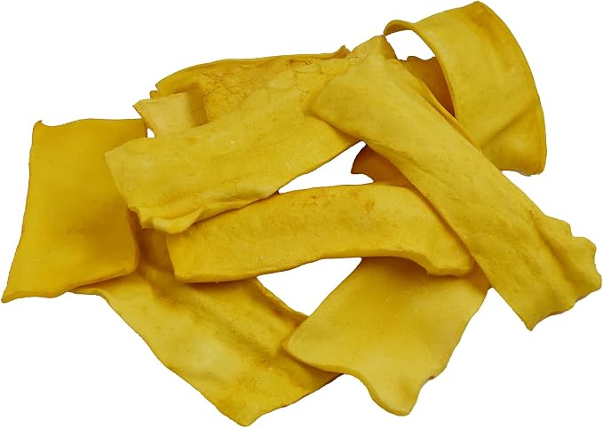 Chips Chicken Flavor 1-Pound Bag - Premium Large Dog Rawhide Chews - Ideal for Agressive Chewers Dog Rawhide Treats - Durable Rawhide Bones for Large Dogs