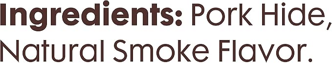 Better Belly Pork Hide Rolls with Smoke Flavor Small, 20 Count, Digestible Pork Hide for Dogs