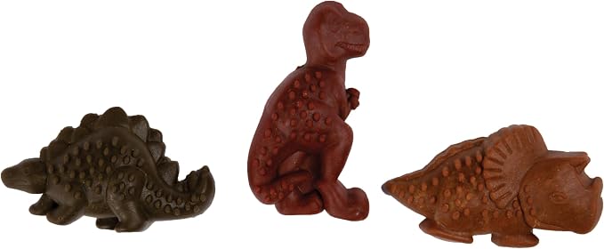 DreamBone Chicken DinoChews Dog Treats, Daily Rawhide-Free Chew, Digests Safely and Completely, With Real Protein, Chicken and Veggies, 14 count