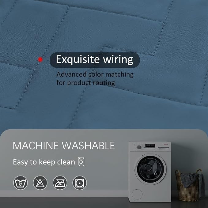 fuguitex Waterproof Dog Bed Cover Couch Cover for Pet Anti-Slip Cat Mat Pet Pad Blanket for Sofa Chair Recliner Bed Furniture Protrctor
