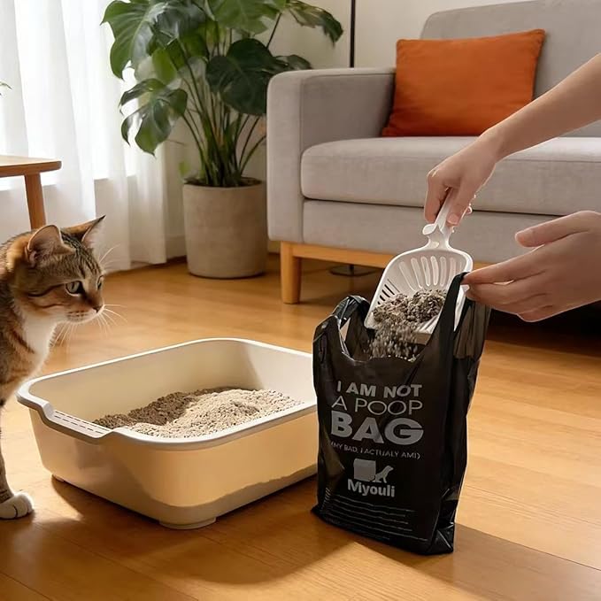 1000 Count Extra Thick Dog Poop Bags with Handles, Heavy Duty Leak-Proof Waste Bags for Dog and Cat Litter, Ocean Wind Scented