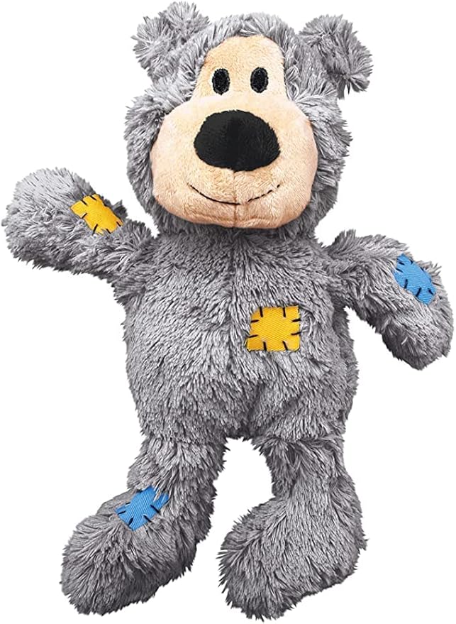 Kong Wild Knots Bears Durable Dog Toys Size:Small/Med Pack of 2 Small Breeds