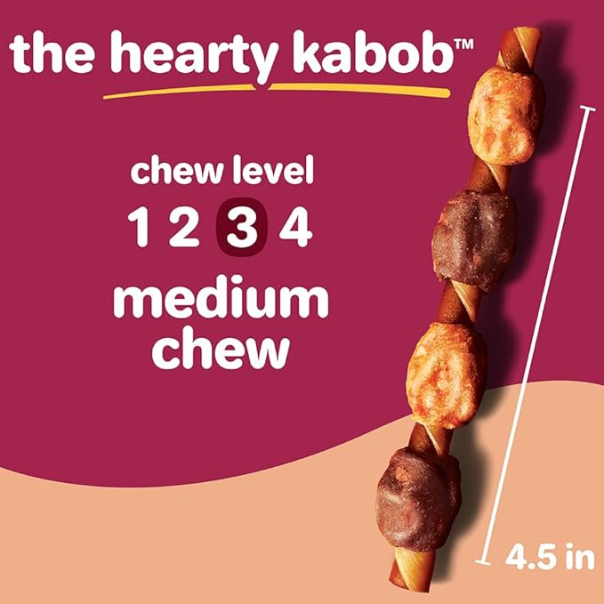 Oinkies Meathouse'n'Veg Hearty Kabobs, 18 Count