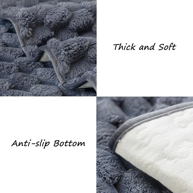 Awjcsv Couch Cover for Dogs Washable, Waterproof Couch Covers for 3 Cushion Couch Sofa Pet Friendly, Soft and Anti Slip (Gray, 1pc/28"x 71")