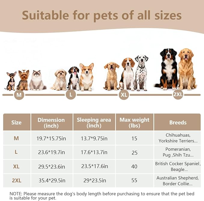 Washable Pet Dog Bed Large Sized Dog,Memory Foam Extra Large Calming Dog Cots Beds for Large Breed Dogs Crate Furniture,XL Dog Bed XXL Indoor Crate Mat with Detachable Bottom and Bolster Cushion