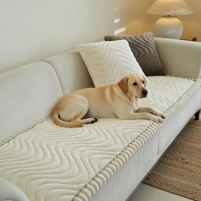 Couch Covers for 3 Cushion Couch Sofa Pet Friendly,Non-Slip Sofa Cover Washable